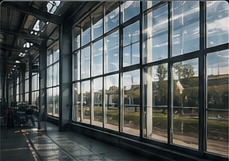 Průmyslové a stavební prosklení